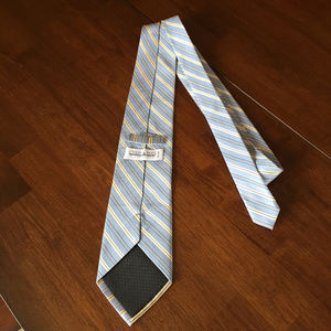Joseph & Feiss International 100% silk striped tie